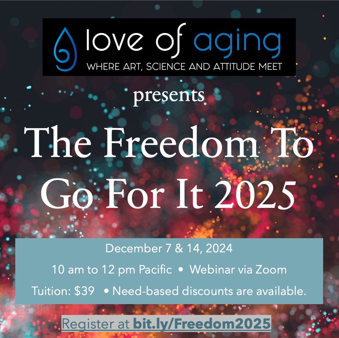 The Freedom to Go For It 2025 Register